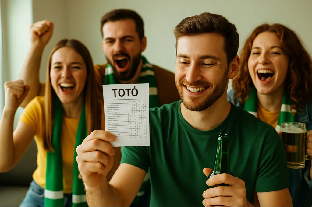 Baráti társaság totószelvénnyel – közösségi élmény az online
